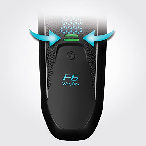 Remington F6 Style Series Aqua Electric Shaver for Men; F6000, Black