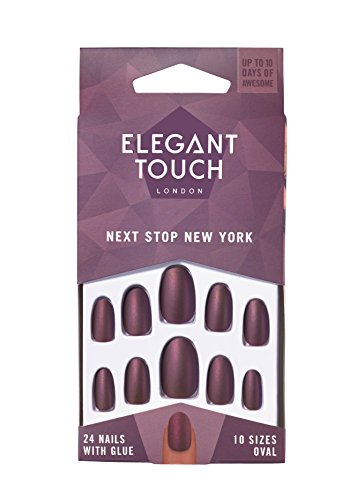 Elegant Touch - Colour Nails - Next Stop New York - Oval Shape