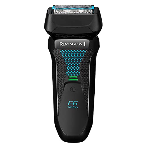 Remington F6 Style Series Aqua Electric Shaver for Men; F6000, Black