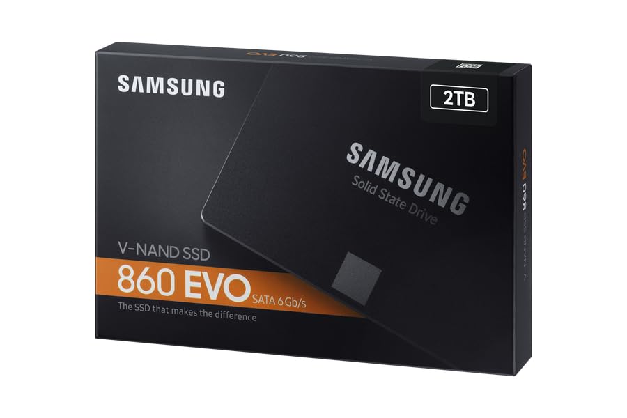 Samsung 860 EVO 2 TB SATA 2.5 Inch Internal Solid State Drive (SSD) (MZ-76E2T0)