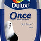 Dulux 5268042 Once Tester Paint, Soft Stone, 30 Millilitres
