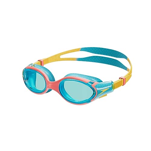 Speedo Unisex Kids Biofuse 2.0 Goggles, Bolt/Mango/Coral Beach/Blue, ONESZ