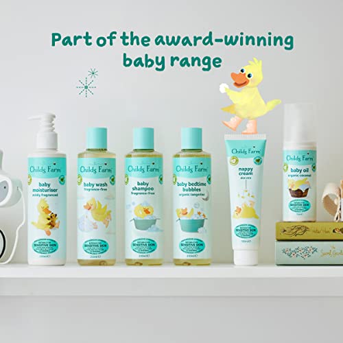 Childs Farm | Baby Nappy Cream 100ml | Aloe Vera | Suitable Newborns With Dry, Sensitive & Eczema-prone Skin