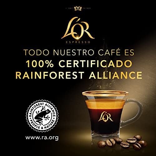 L'OR Espresso Brazil Coffee Beans 500G Intensity 6 100% Arabica