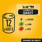 Pedigree Adult - Wet Dog Food - for Adult Dogs - Can Mixed Selection in Gravy - 12 x 400 g