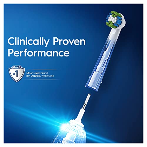 Oral-B Precision Clean Electric Toothbrush Head with CleanMaximiser Technology, Excess Plaque Remover, Pack of 6 Toothbrush Heads, White