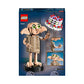 LEGO 76421 Harry Potter Dobby the House-Elf Set, Movable Iconic Figure Model, Toy or Bedroom Accessory Decoration, Character Collection, Gift for Girls, Boys, Teens and All Fans Aged 8+