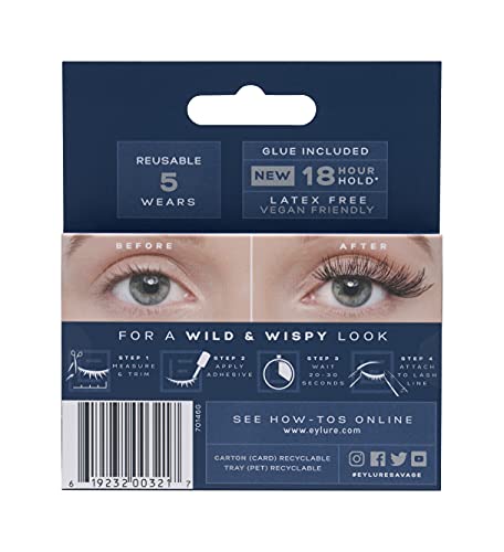 Eylure Wild & Wispy Savage False Lashes