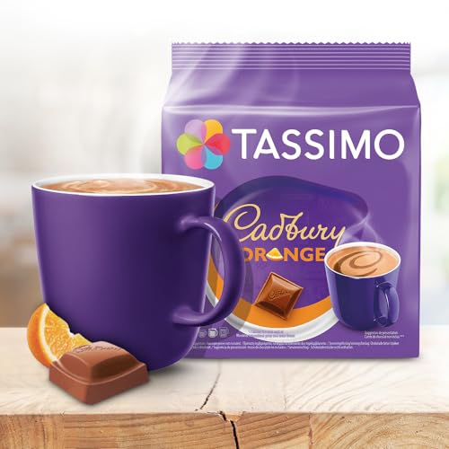 Tassimo Cadbury Orange Hot Chocolate Pods x8