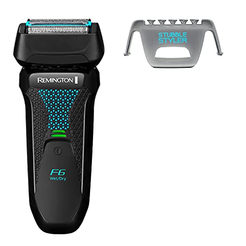 Remington F6 Style Series Aqua Electric Shaver for Men; F6000, Black