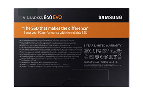 Samsung 860 EVO 2 TB SATA 2.5 Inch Internal Solid State Drive (SSD) (MZ-76E2T0)