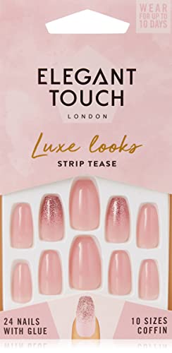 Elegant Touch Luxe LOOKS Strip Tease Nail Design