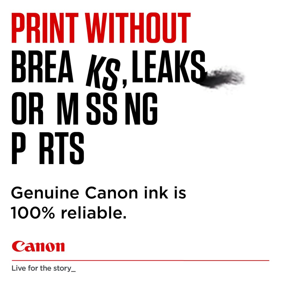 Canon Genuine Printer Ink - 1 x PG-545XL High Capacity 15ML Black Ink Cartridge for up to 400 pages - Suitable for Canon PIXMA TR, IP, MX, MG and TS series printers