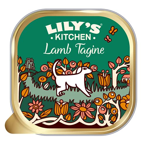 Lily's Kitchen Lamb Tagine - Complete Natural Adult Dog Food Wet (10 x 150g Trays)