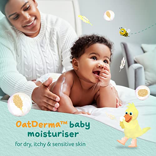 Childs Farm OatDerma Baby Moisturiser 250ml| Suitable Newborns With Dry, Itchy & Eczema-prone Skin |