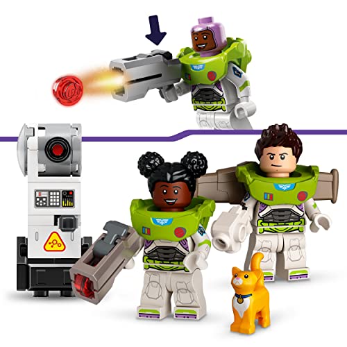 LEGO 76831 Disney and Pixar’s Lightyear Zurg Battle Buildable Robot Toy with Mech Action Figure and Buzz Minifigure