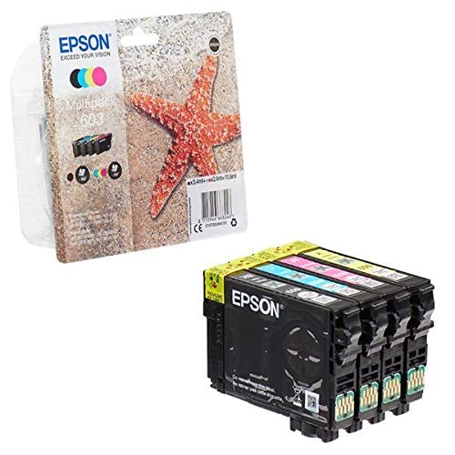 Epson 603 Starfish Genuine , 4-Colours Multipack Ink Cartridges