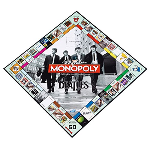 Winning Moves Beatles Monopoly Board Game, Follow in the footsteps of John, Paul, George and Ringo, Advance to All You Need is Love or Yellow Submarine, 2–6 players makes a great gift for ages 8 plus