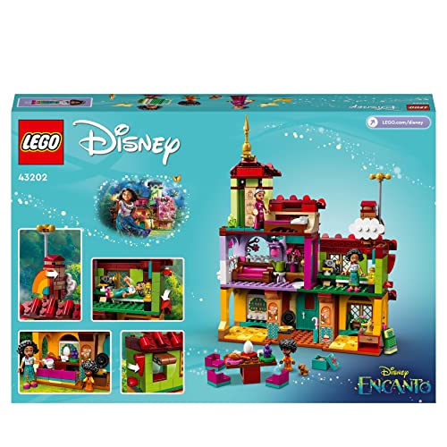 LEGO 43202 Disney The Madrigal House Building Toy, Dollhouse with Mini Dolls Figures, Disney’s Encanto Gift Idea