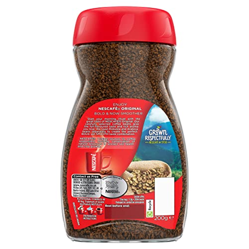 Nescafé Original Instant Coffee, 200g ( Pack of 1)