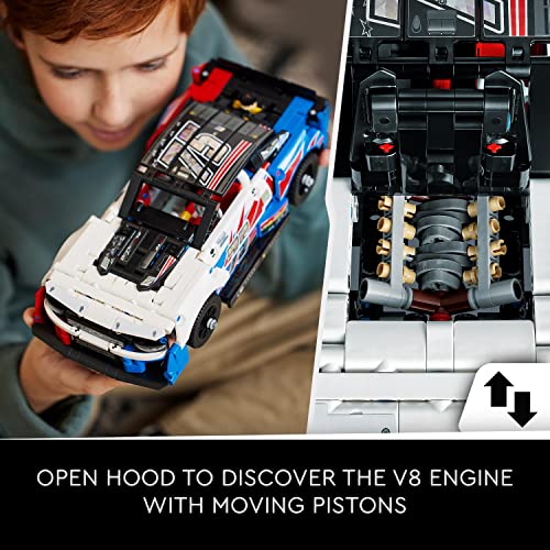 LEGO 42153 Technic NASCAR Next Gen Chevrolet Camaro ZL1 Model Car Building Kit, Toy Racing Vehicle, Collectible Motorsport Construction Set