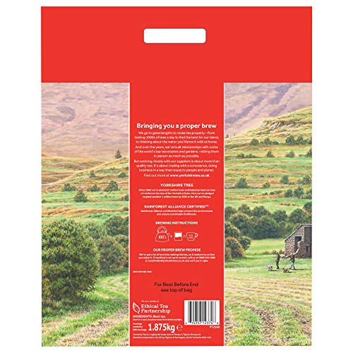 Yorkshire Tea Bags 1.875 Kg , 600 Tea Bags