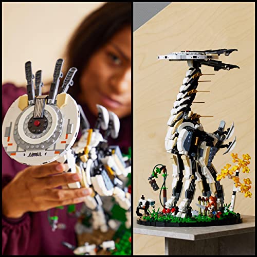 LEGO 76989 Horizon Forbidden West: Tallneck Building Set for Adults with Aloy Minifigure & Watcher Figure