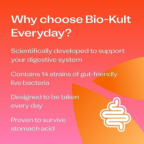 Bio-Kult Advanced Multi-Strain Formulation for Digestive System 120 Capsules, 30 g