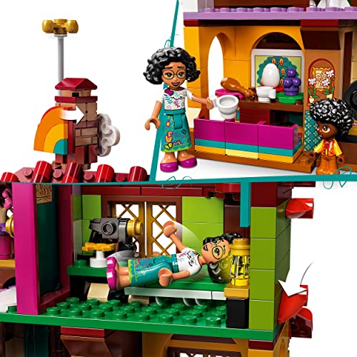 LEGO 43202 Disney The Madrigal House Building Toy, Dollhouse with Mini Dolls Figures, Disney’s Encanto Gift Idea