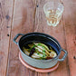 Staub Cast Iron Roaster/Cocotte, Oval 15 cm, 0.6 L, Black
