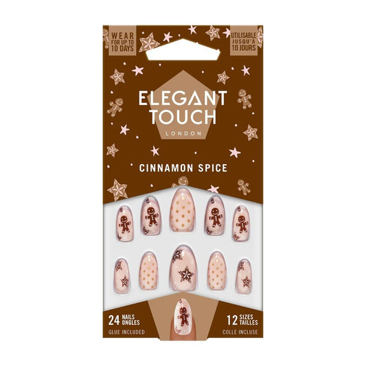 Elegant Touch ET Luxe Looks Cinnamon Spice, Brown/Pink, One Size