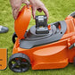 Flymo SimpliStore 300 Li Battery Lawnmower - 40V, 30cm Cutting Width, Close Edge Cutting