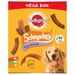 Pedigree Schmackos Mega Pack 110 Strips Snacks, Dog Treat Multipack with Beef, Lamb and Poultry Flavours