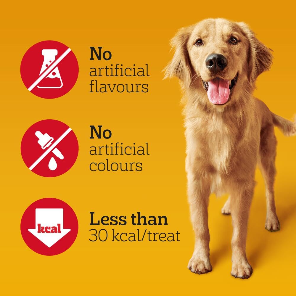 Pedigree Schmackos Mega Pack 110 Strips Snacks, Dog Treat Multipack with Beef, Lamb and Poultry Flavours