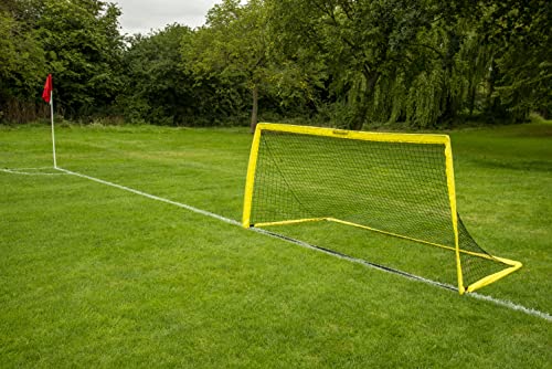 Kickmaster Fibreglass Goal - Yellow, 6 ft