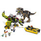 LEGO 75938 Jurassic World T. rex vs Dino-Mech Battle Action Figures, Mighty Dinosaurs Toys for Kids