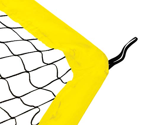 Kickmaster Fibreglass Goal - Yellow, 6 ft