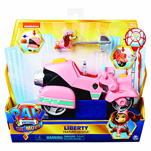 Liberty Paw Patrol and Vehicle-Movie, Multicoloured