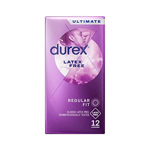 Durex Ultimate Latex Free Condoms, Pack of 12