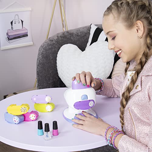 Cool Maker GO GLAM Nail Salon for Manicures and Pedicures with 5 Patterns and Nail Dryer