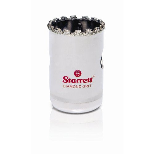 Starrett D0116 27mm/ 1.1/16-inch Diamond Ceramic and Abrasive Material Hole Saw