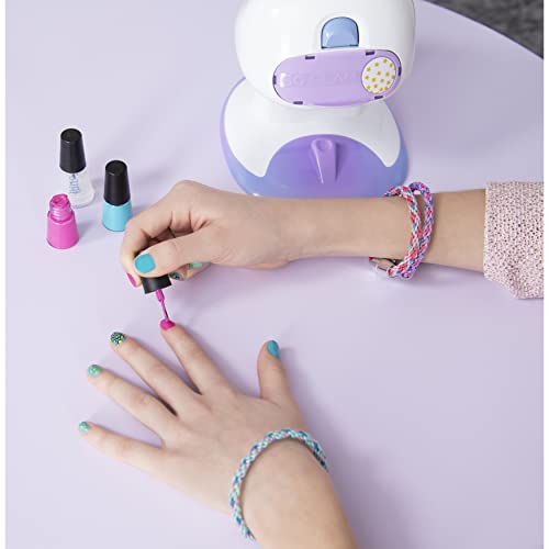 Cool Maker GO GLAM Nail Salon for Manicures and Pedicures with 5 Patterns and Nail Dryer