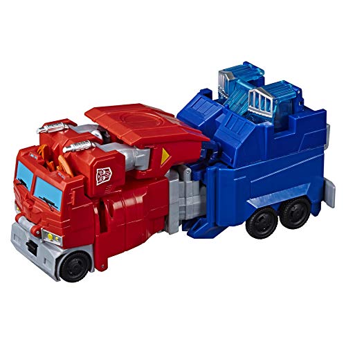 TRANSFORMERS Toys Cyberverse Ultimate Class Optimus Prime Action Figure - Combines with Energon Armour to Power Up - For Kids Ages 6 and Up, 9-inch E7112ES1