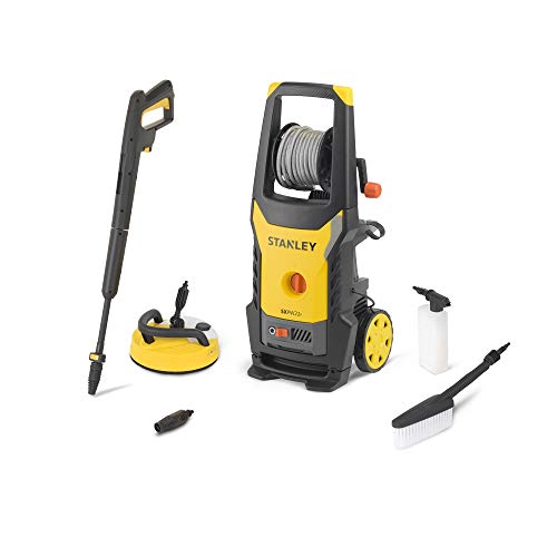 STANLEY SXPW22PE High Pressure Washer with Patio Cleaner Deluxe and Fixed Brush (2200 W, 150 bar, 440 l/h)