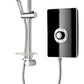 Triton Showers RECOL209GSBLK Collection II Contemporary Electric Shower, Black Gloss, 9.5 KW