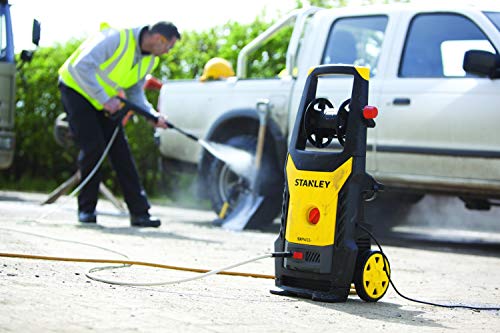 STANLEY SXPW22PE High Pressure Washer with Patio Cleaner Deluxe and Fixed Brush (2200 W, 150 bar, 440 l/h)