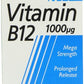 HealthAid Vitamin B12 (Cyanocobalamin) 1000ug - Prolong Release - 100 Tablets