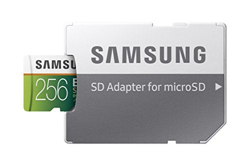 Samsung EVO Select 256GB microSDXC UHS-I U3 100MB/s Full HD & 4K UHD Memory Card with SD Adapter (MB-ME256HA/EU) - Amazon Exclusive