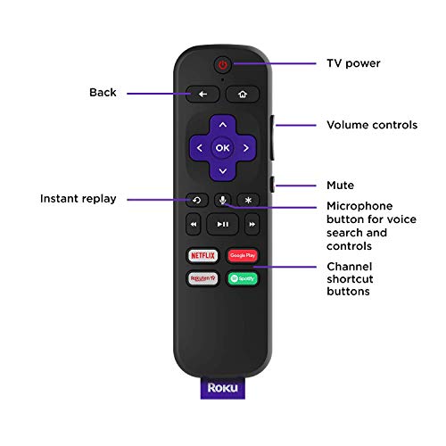 Roku Streaming Stick+ | HD/4K/HDR Streaming Media Player, Black