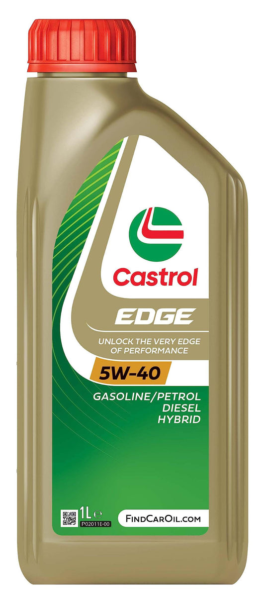 Castrol EDGE 5W-40 Engine Oil 1L (Pack of 2)